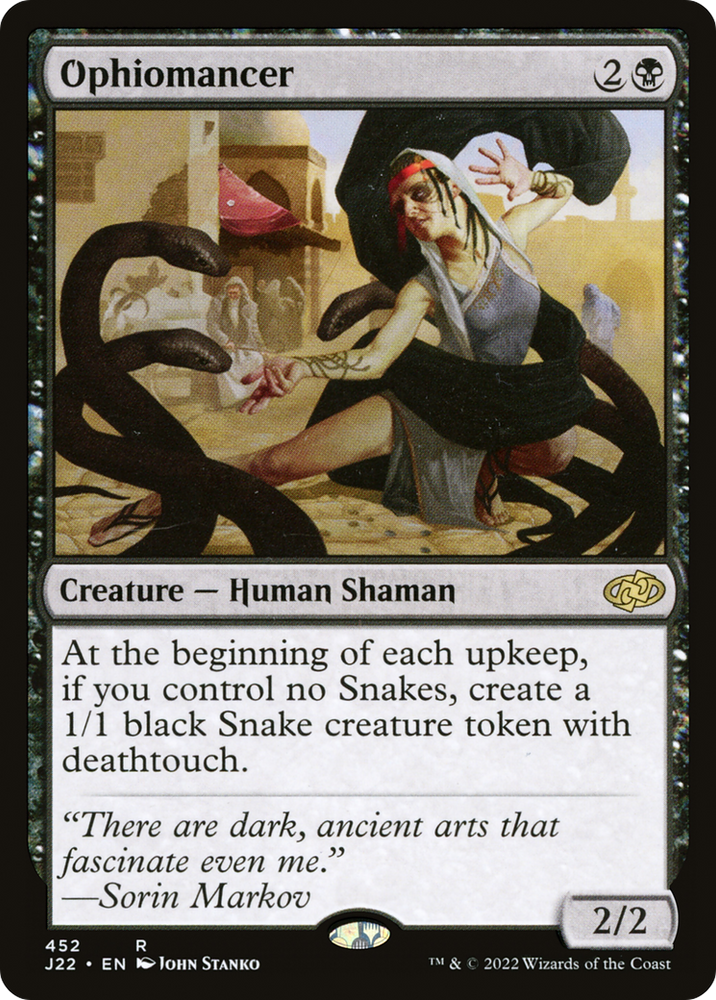 Ophiomancer [Jumpstart 2022] Magic: The Gathering