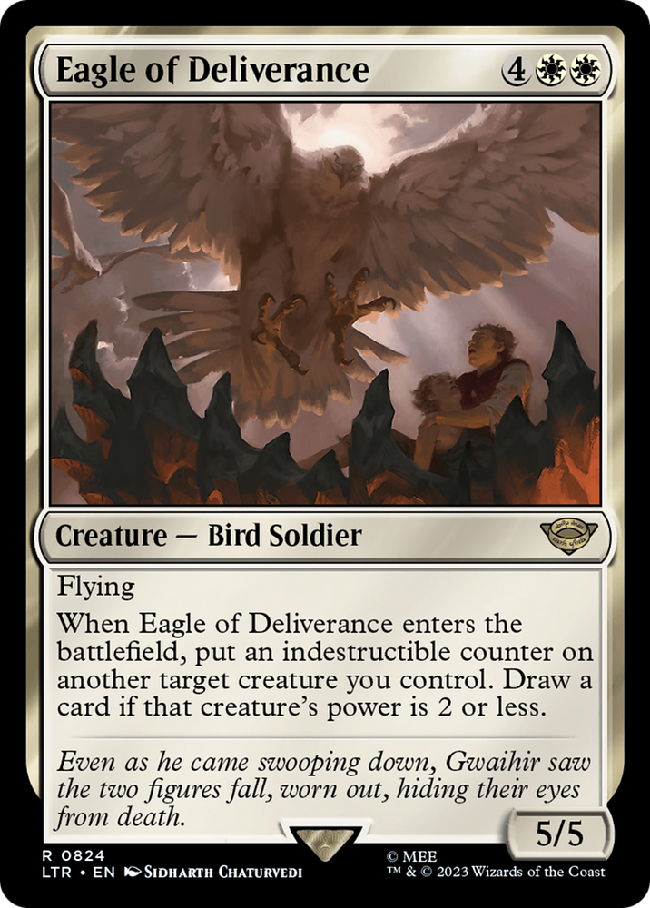 Eagle of Deliverance [The Lord of the Rings: Tales of Middle-Earth] Magic: The Gathering