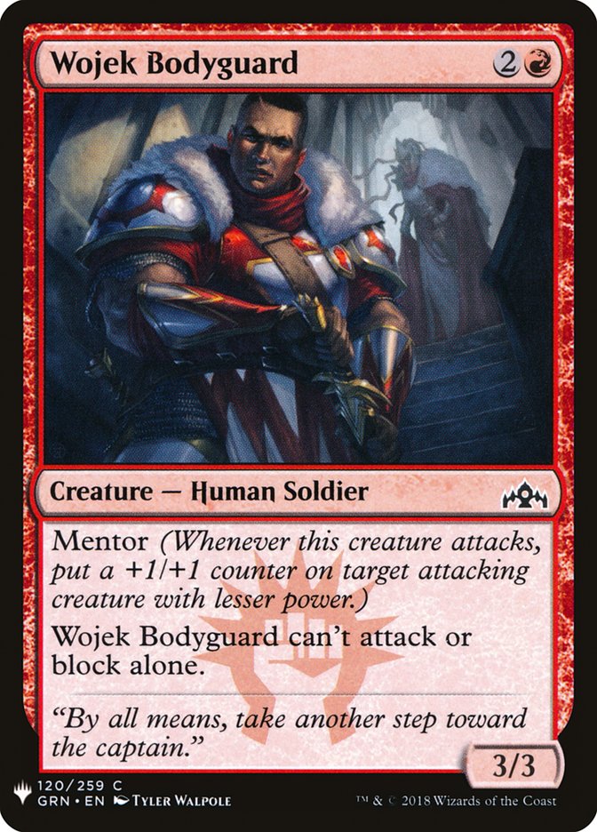 Wojek Bodyguard [Mystery Booster] Magic: The Gathering