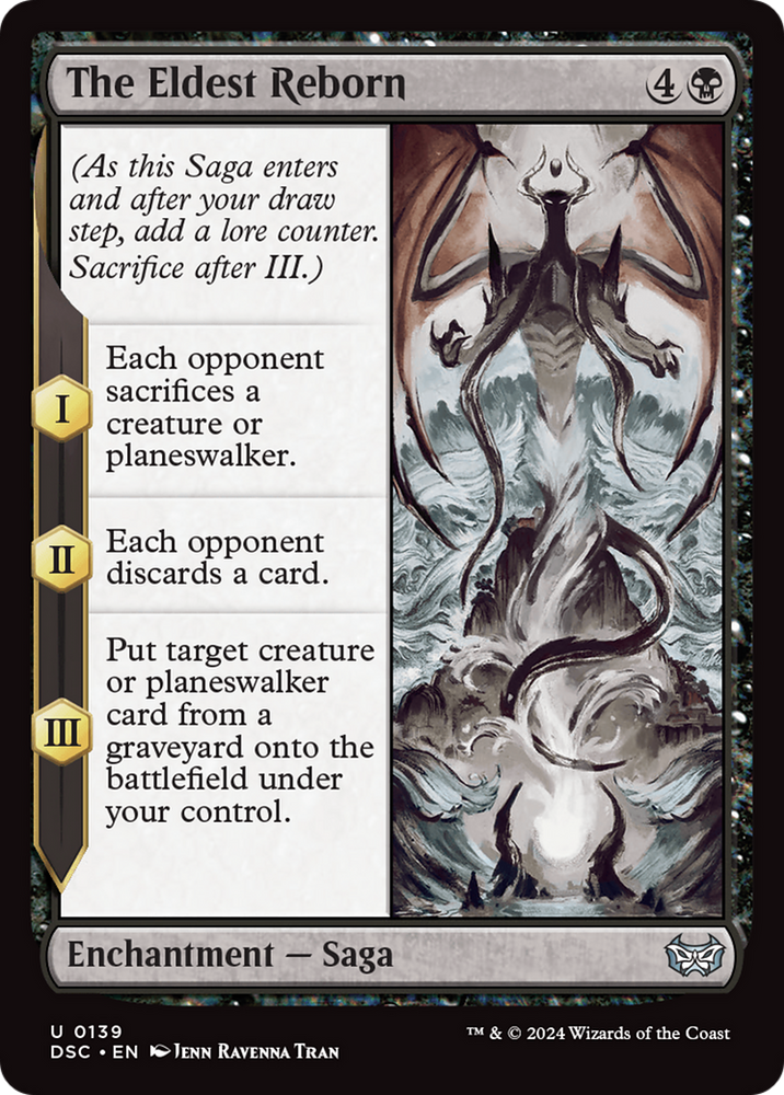 The Eldest Reborn [Duskmourn: House of Horror Commander] Magic: The Gathering