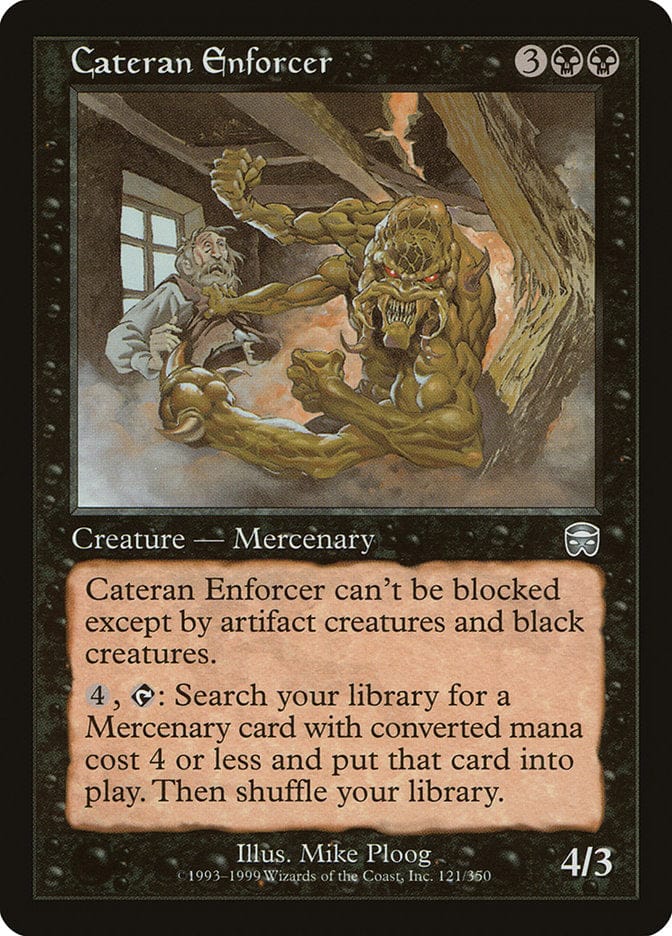 Cateran Enforcer [Mercadian Masques] Magic: The Gathering