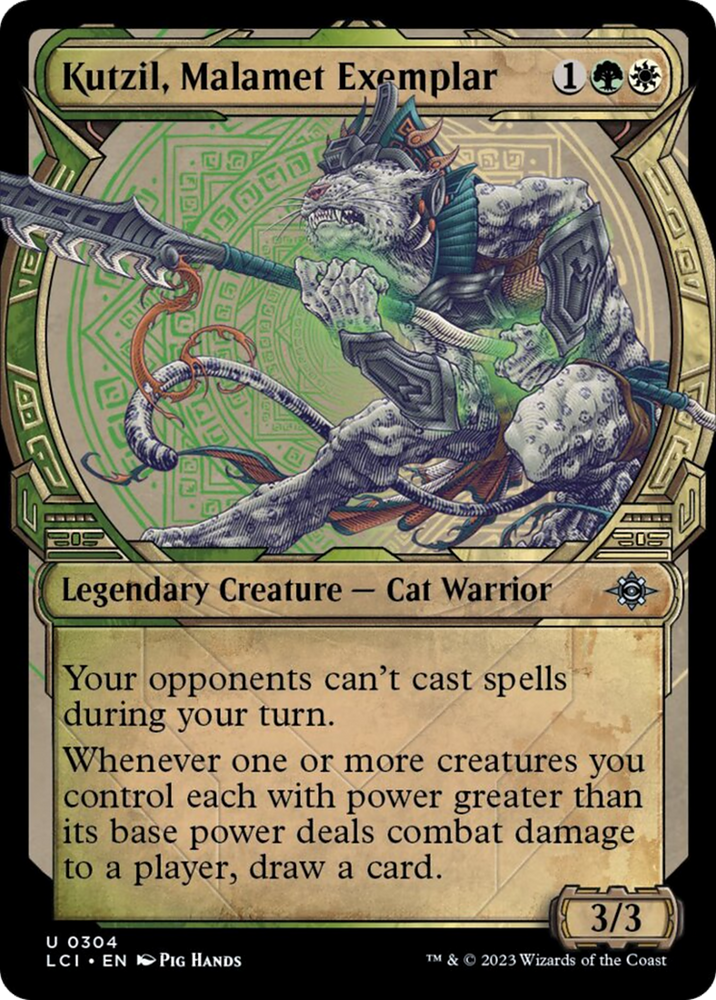 Kutzil, Malamet Exemplar (Showcase) [The Lost Caverns of Ixalan] Magic: The Gathering