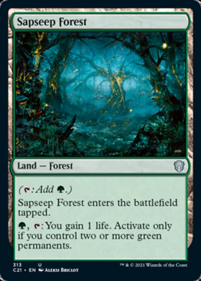 Sapseep Forest [Commander 2021] Magic: The Gathering