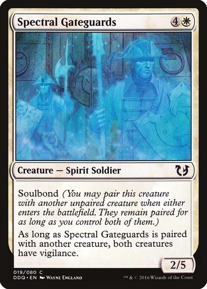 Spectral Gateguards [Duel Decks: Blessed vs. Cursed] Magic: The Gathering