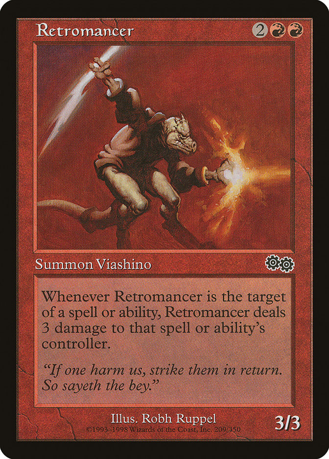 Retromancer [Urza's Saga] Magic: The Gathering