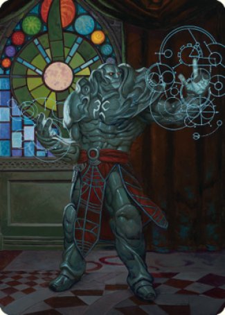 Karn, Living Legacy Art Card 2 [Dominaria United Art Series] Magic: The Gathering