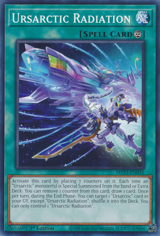 Ursarctic Radiation [MP23-EN031] Common - Yugioh Cards For Your TCG Needs!