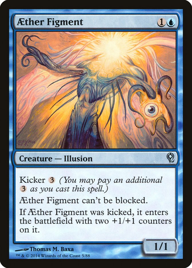 Aether Figment [Duel Decks: Jace vs. Vraska] Magic: The Gathering