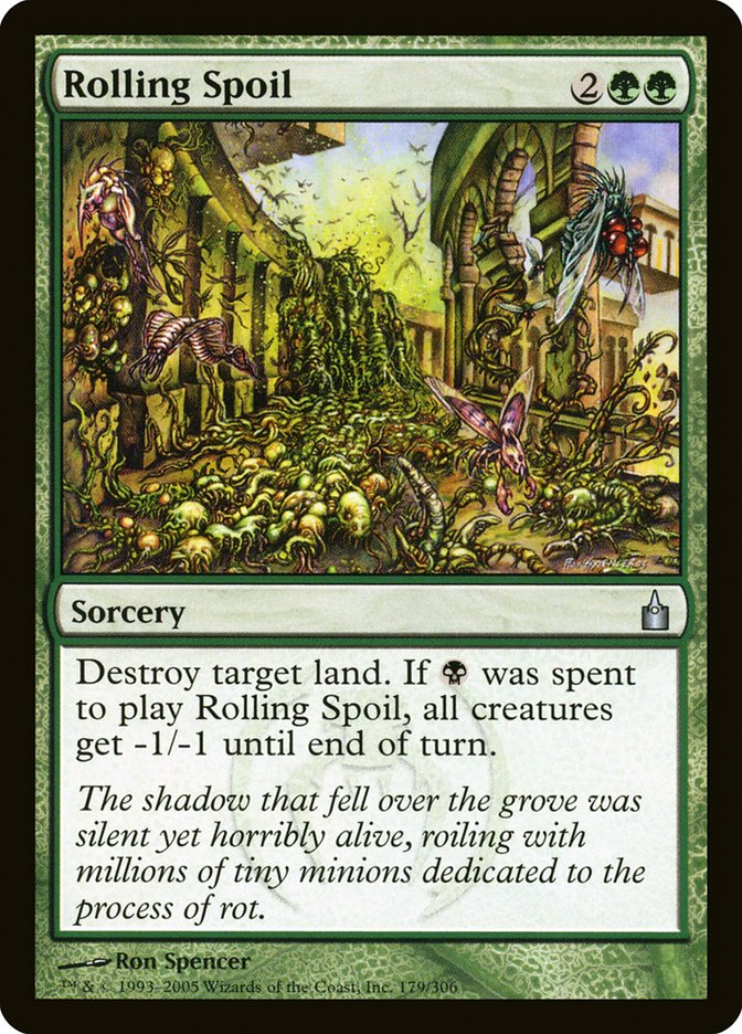 Rolling Spoil [Ravnica: City of Guilds] Magic: The Gathering