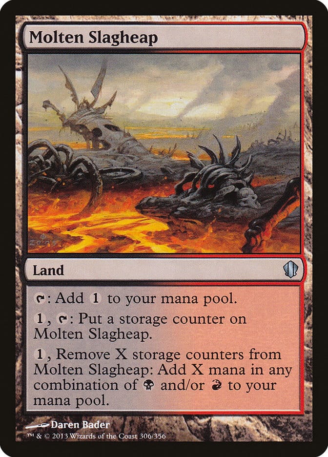Molten Slagheap [Commander 2013] Magic: The Gathering