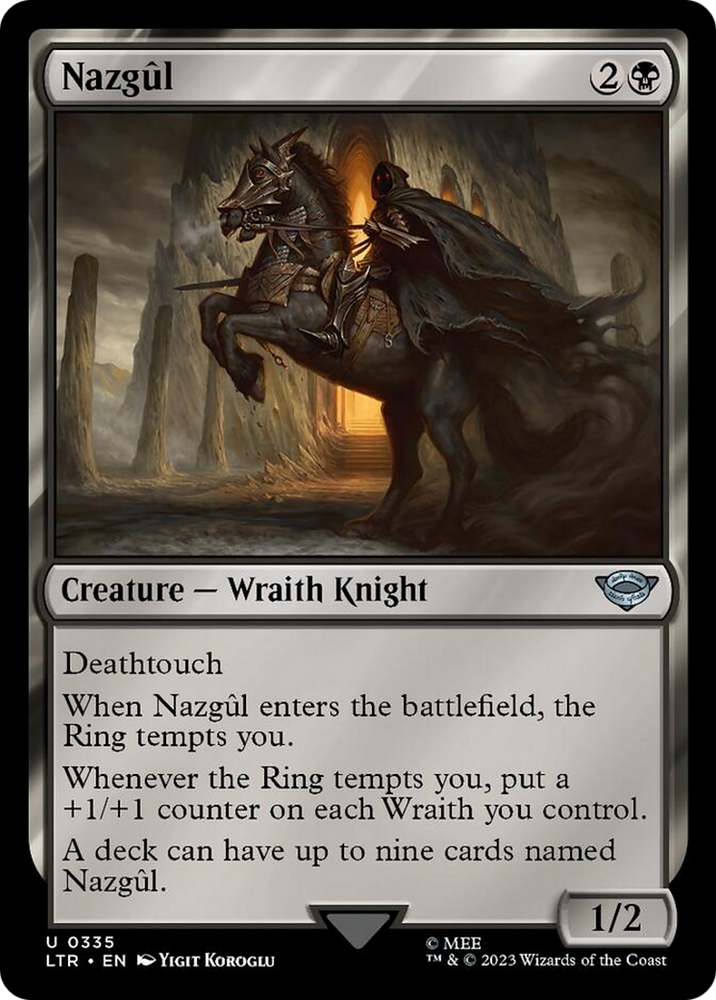 Nazgul (335) [The Lord of the Rings: Tales of Middle-Earth] Magic: The Gathering