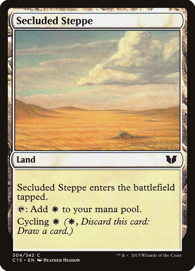 Secluded Steppe [Commander 2015] Magic: The Gathering