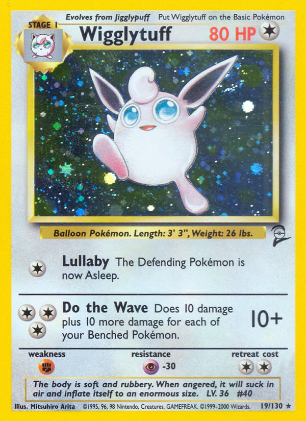 Wigglytuff (19/130) [Base Set 2] Pokémon
