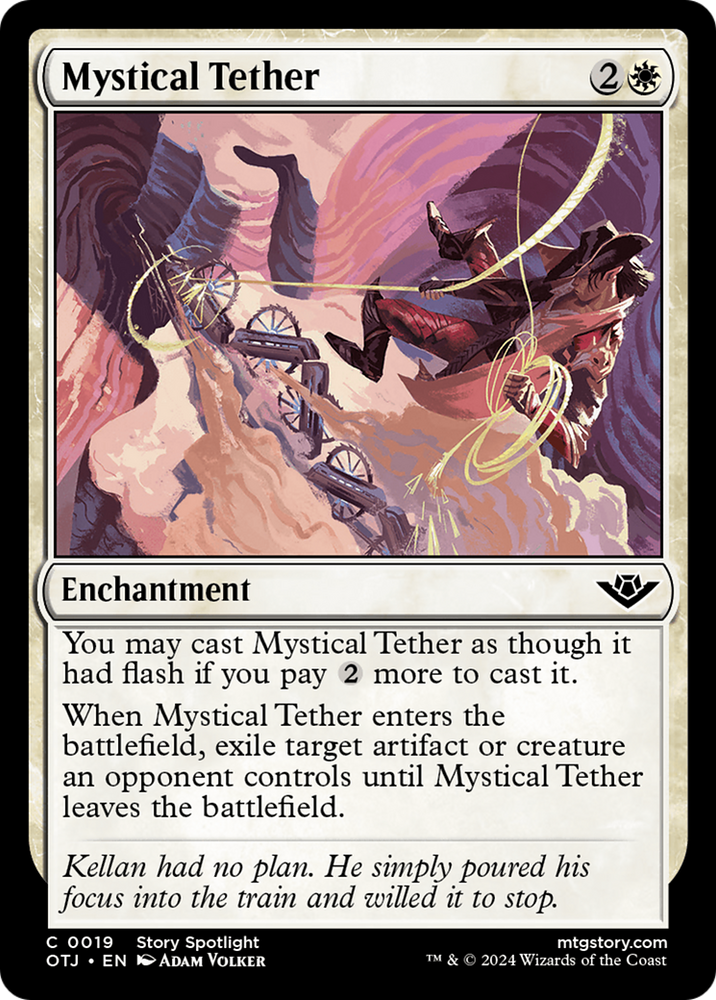 Mystical Tether [Outlaws of Thunder Junction] Magic: The Gathering