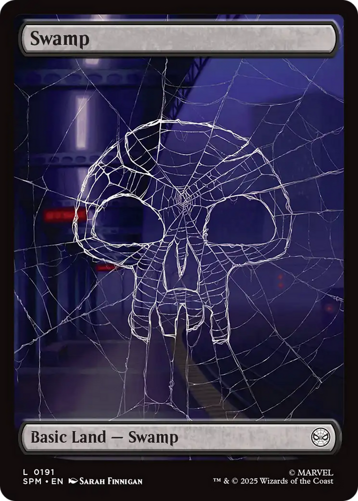 Swamp (0191) [Marvel's Spider-Man] Magic: The Gathering