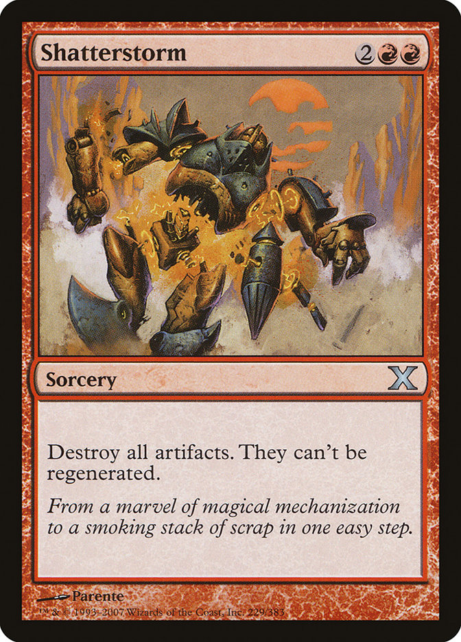 Shatterstorm [Tenth Edition] Magic: The Gathering