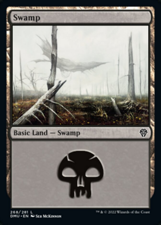 Swamp (268) [Dominaria United] Magic: The Gathering