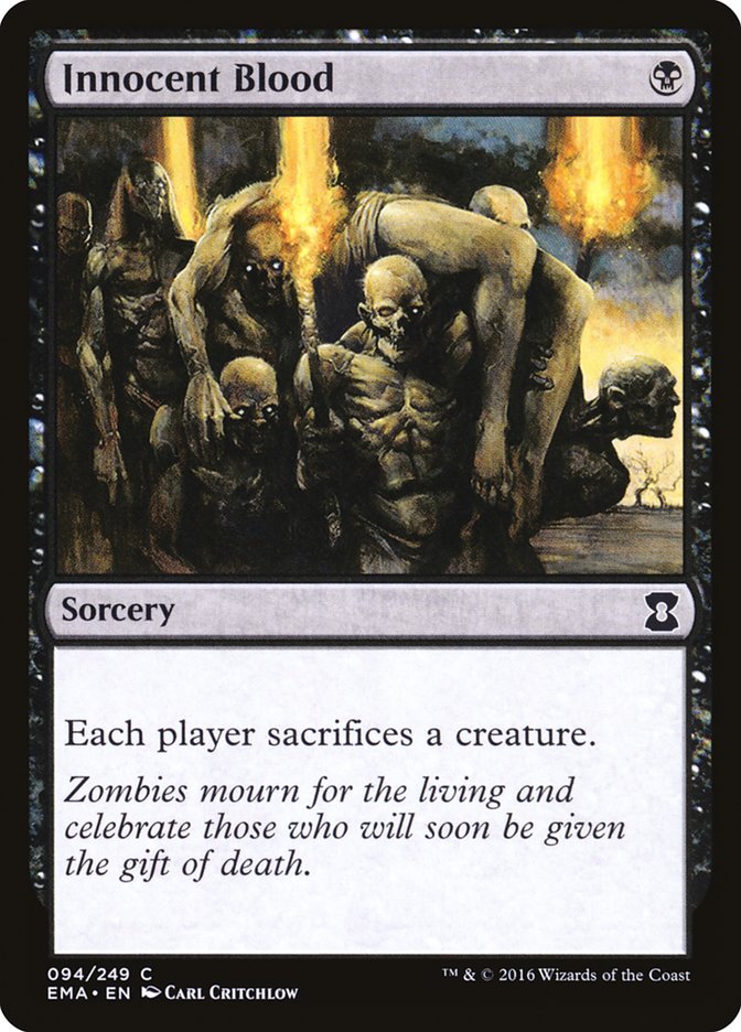 Innocent Blood [Eternal Masters] Magic: The Gathering