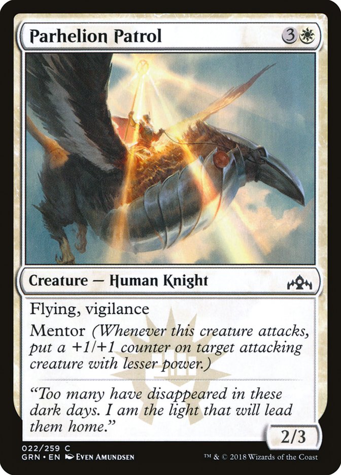 Parhelion Patrol [Guilds of Ravnica] Magic: The Gathering
