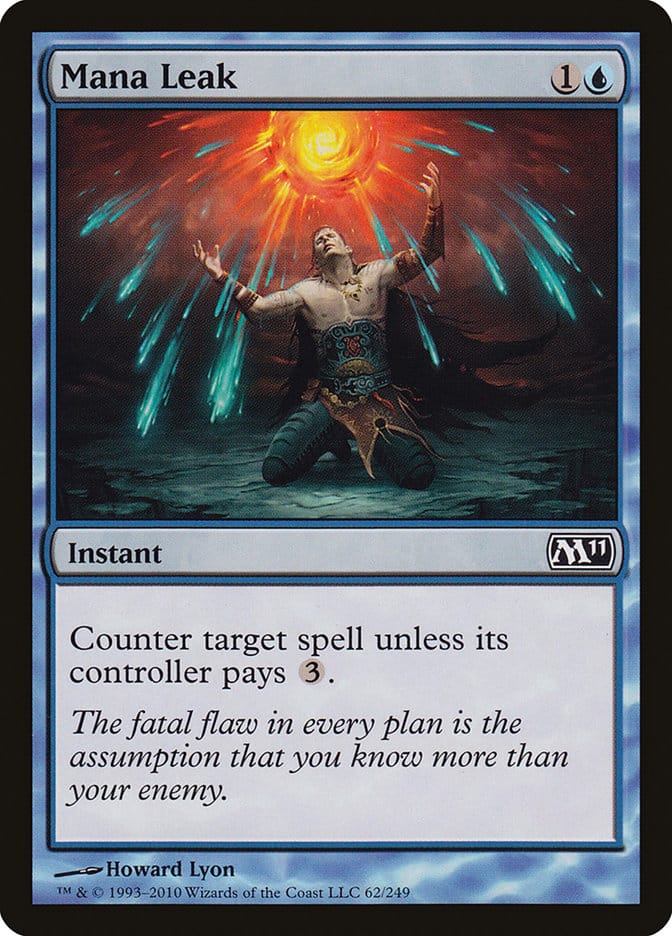 Mana Leak [Magic 2011] Magic: The Gathering