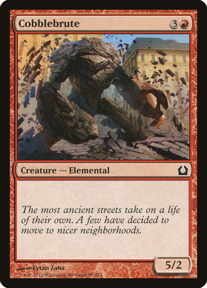 Cobblebrute [Return to Ravnica] Magic: The Gathering