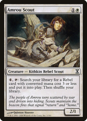 Amrou Scout [Time Spiral] Magic: The Gathering
