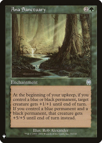 Ana Sanctuary [Mystery Booster] Magic: The Gathering