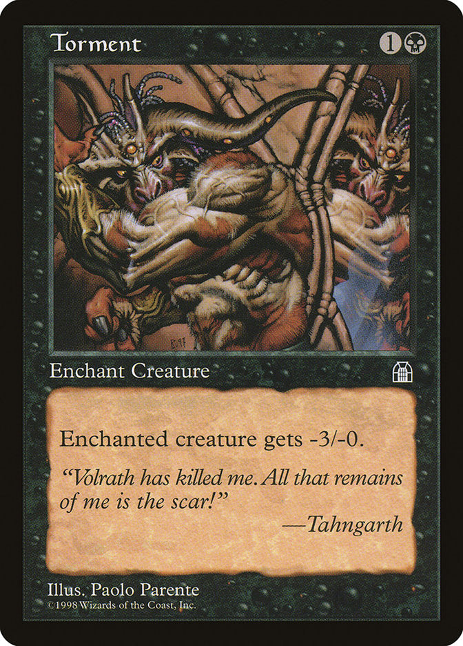 Torment [Stronghold] Magic: The Gathering