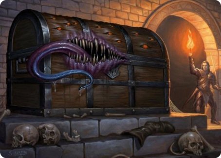 Mimic Art Card [Dungeons & Dragons: Adventures in the Forgotten Realms Art Series] Magic: The Gathering