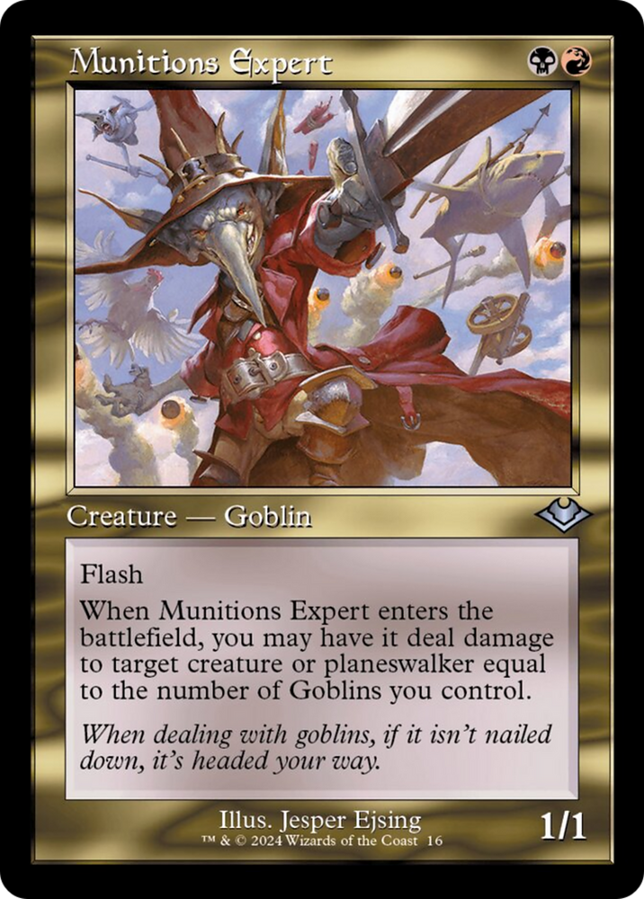 Munitions Expert (Retro) [Modern Horizons] Magic: The Gathering
