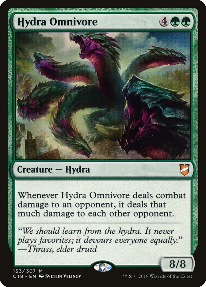 Hydra Omnivore [Commander 2018] Magic: The Gathering