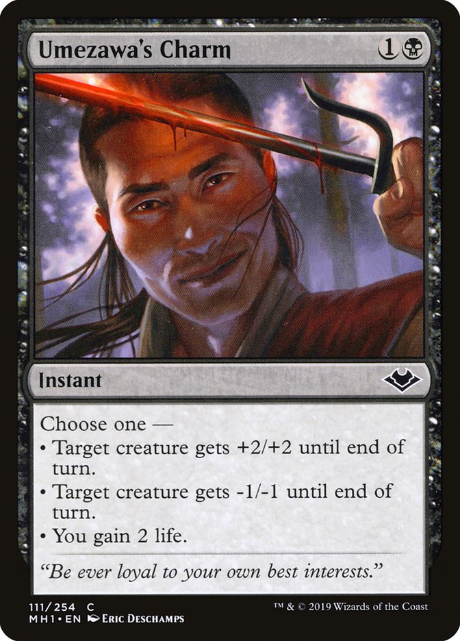 Umezawa's Charm [Modern Horizons] Magic: The Gathering