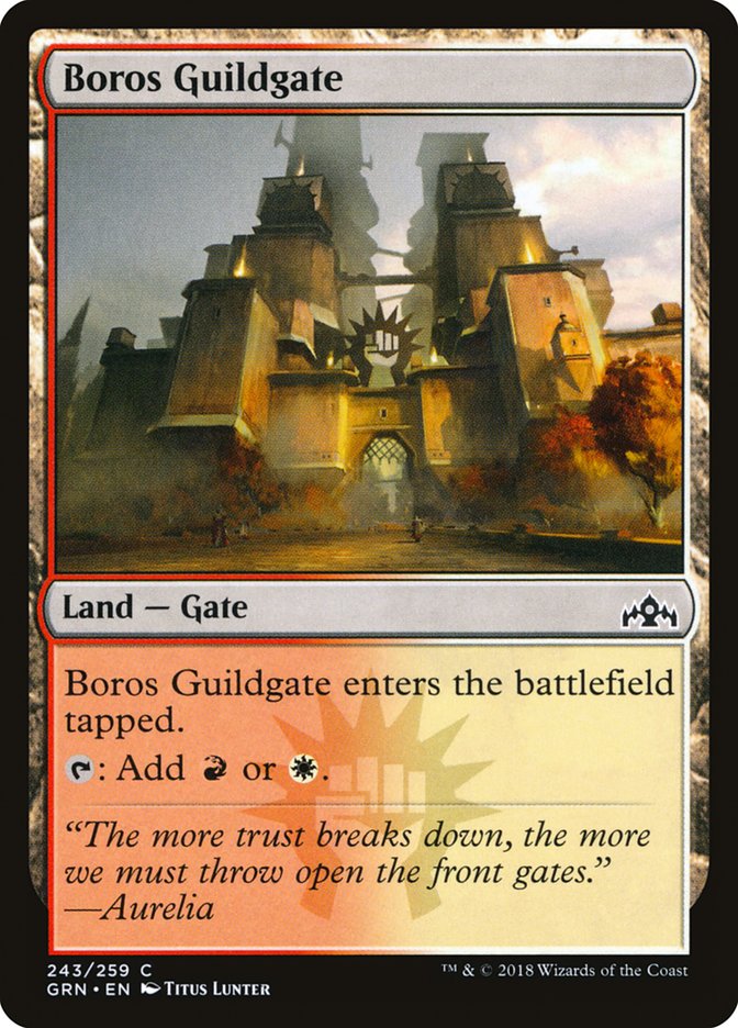 Boros Guildgate (243/259) [Guilds of Ravnica] Magic: The Gathering