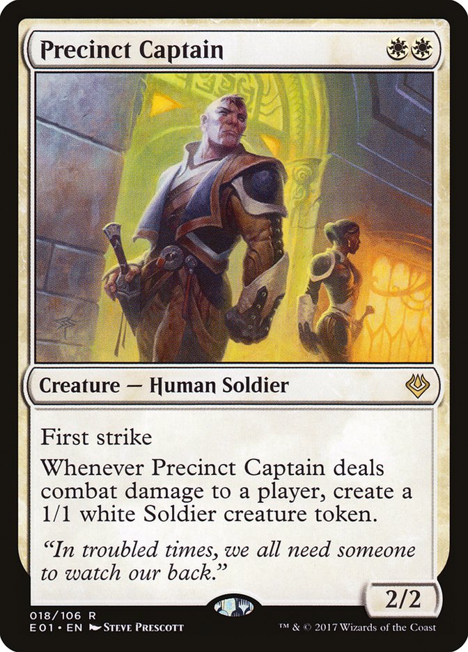 Precinct Captain [Archenemy: Nicol Bolas] Magic: The Gathering