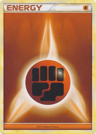 Fighting Energy (2010 Unnumbered HGSS Style) [League & Championship Cards] Pokémon