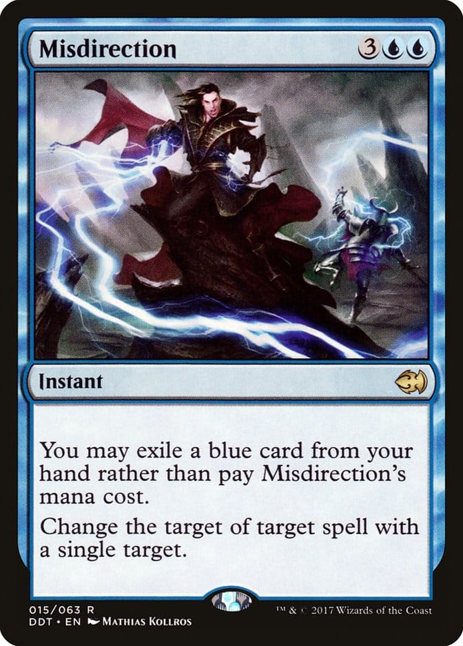 Misdirection [Duel Decks: Merfolk vs. Goblins] Magic: The Gathering