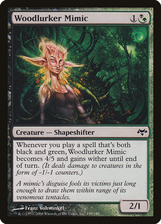 Woodlurker Mimic [Eventide] Magic: The Gathering