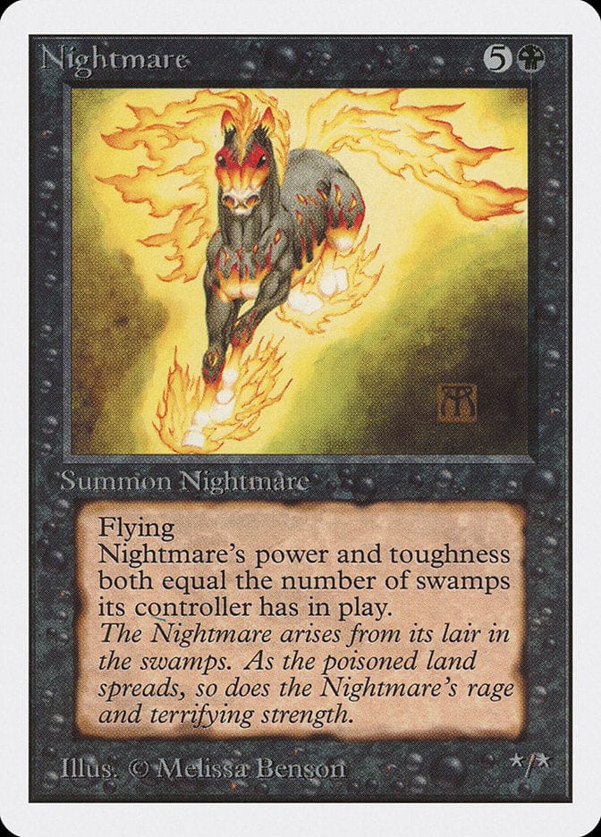 Nightmare [Unlimited Edition] Magic: The Gathering