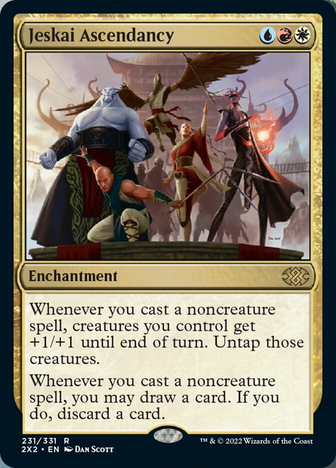 Jeskai Ascendancy [Double Masters 2022] Magic: The Gathering