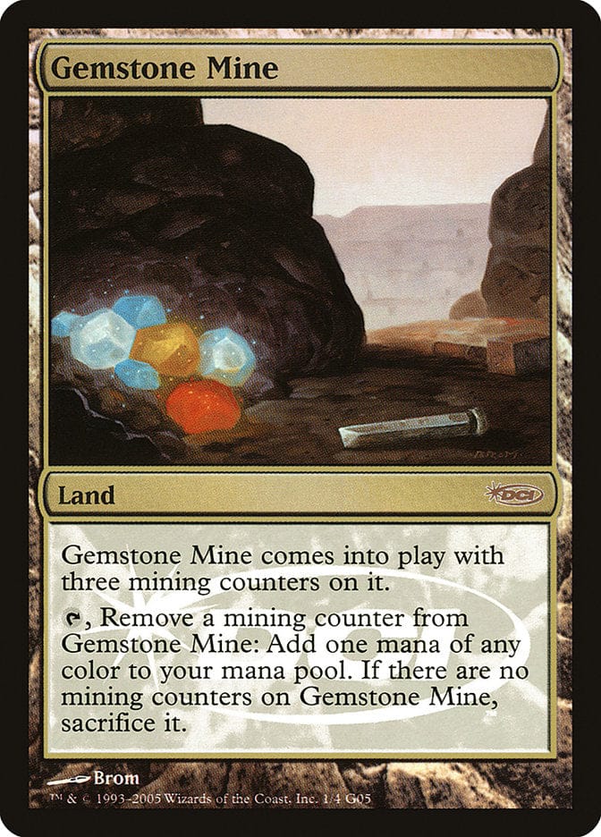 Gemstone Mine [Judge Gift Cards 2005] Magic: The Gathering