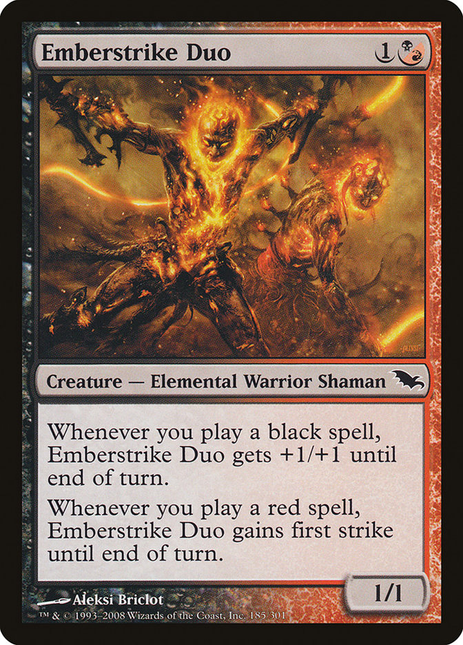 Emberstrike Duo [Shadowmoor] Magic: The Gathering