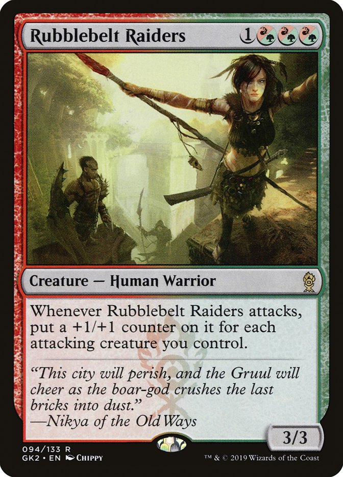 Rubblebelt Raiders [Ravnica Allegiance Guild Kit] Magic: The Gathering