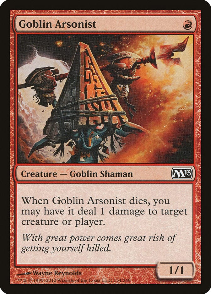 Goblin Arsonist [Magic 2013] Magic: The Gathering