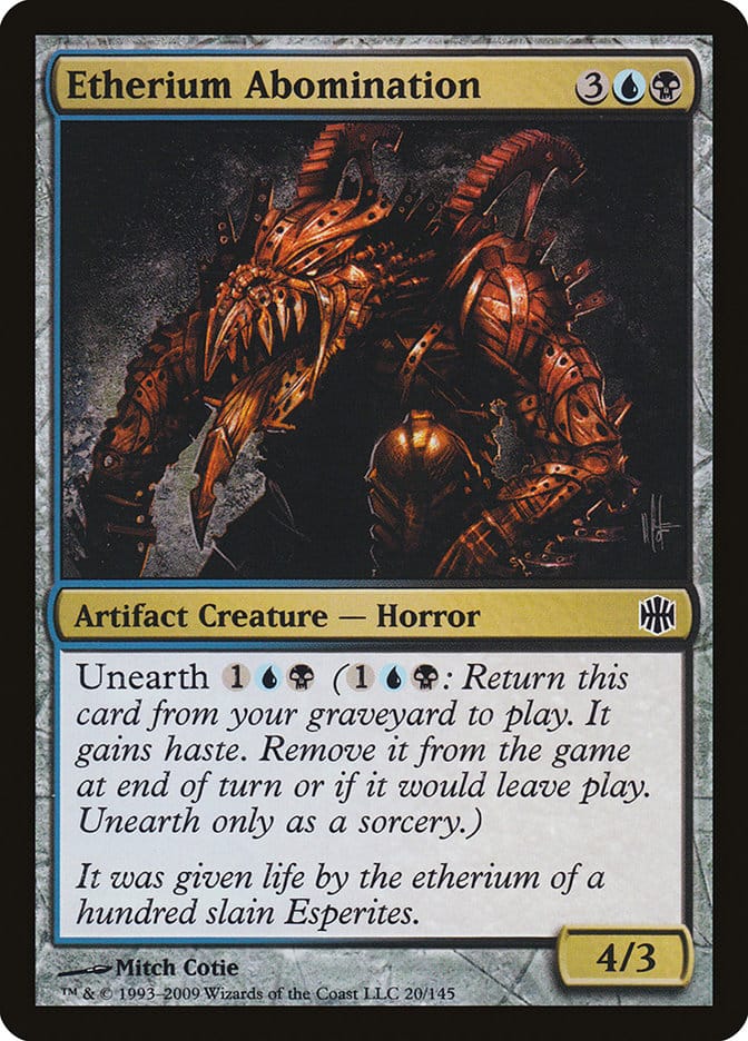 Etherium Abomination [Alara Reborn] Magic: The Gathering