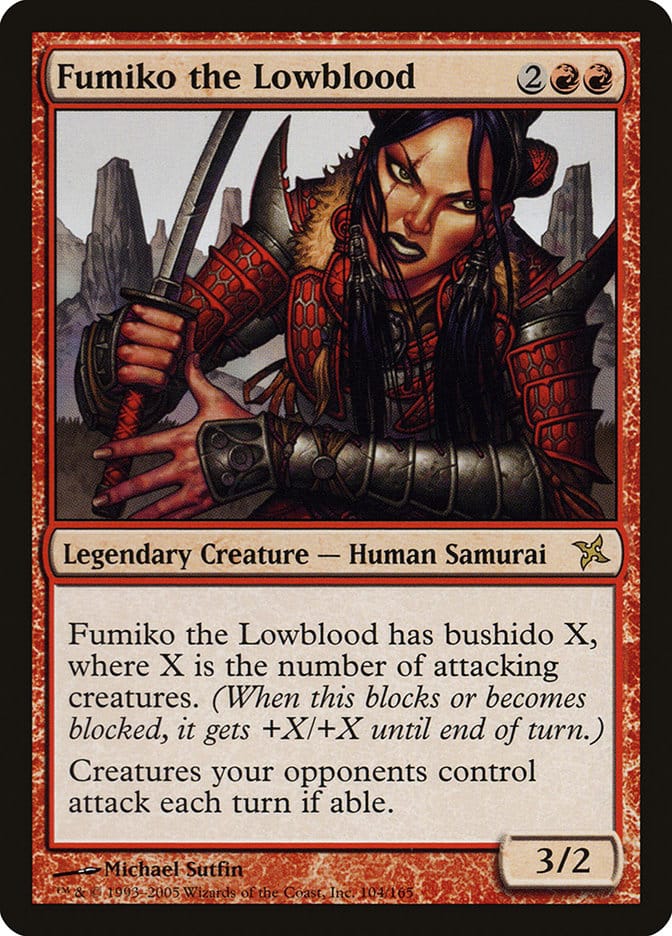 Fumiko the Lowblood [Betrayers of Kamigawa] Magic: The Gathering