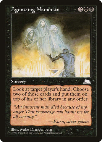 Agonizing Memories [Weatherlight] Magic: The Gathering