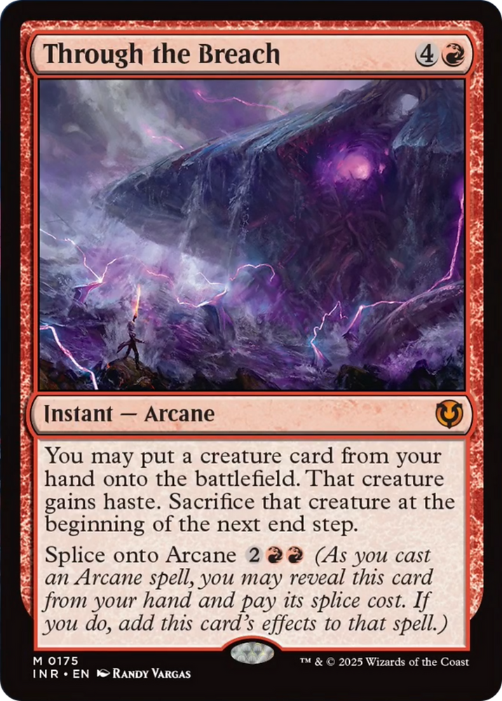 Through the Breach [Innistrad Remastered] Magic: The Gathering