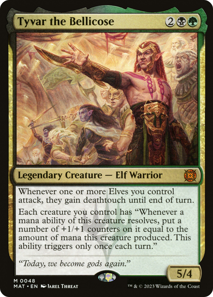 Tyvar the Bellicose [March of the Machine: The Aftermath] Magic: The Gathering