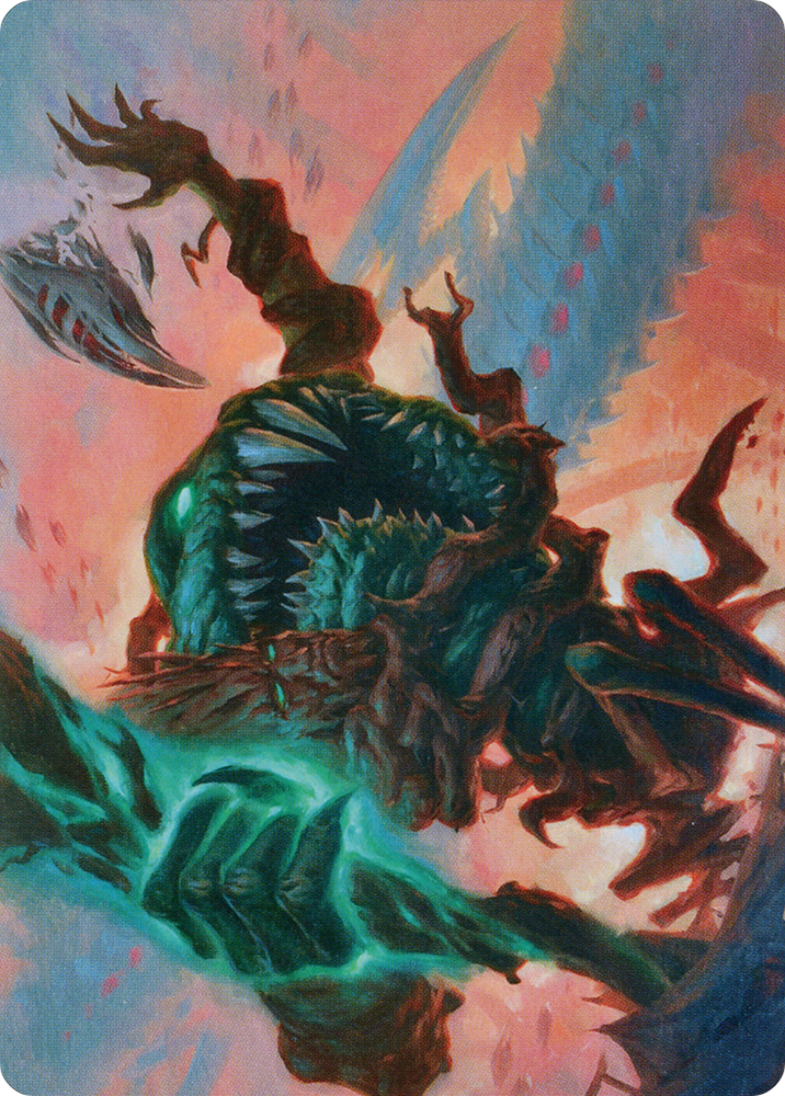 Yargle and Multani Art Card [March of the Machine Art Series] Magic: The Gathering