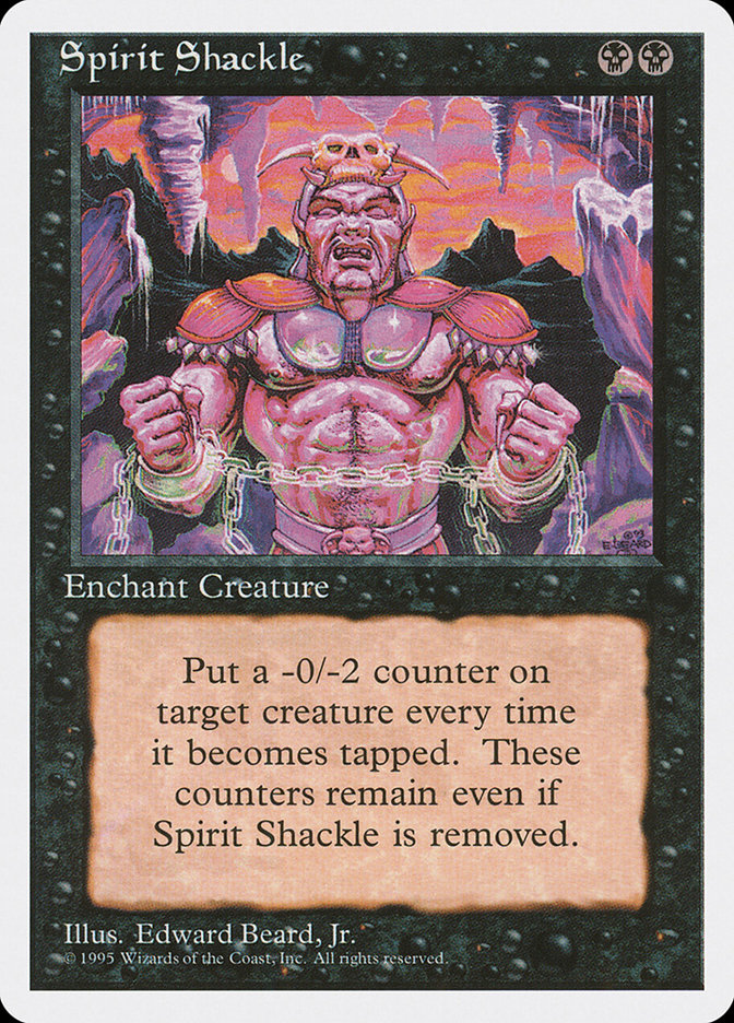 Spirit Shackle [Fourth Edition] Magic: The Gathering